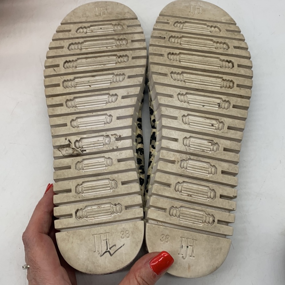 Ilse Jacobsen Tulip Leopard Print Sneakers Size EU 38 SNK4641G - Picture 6 of 8